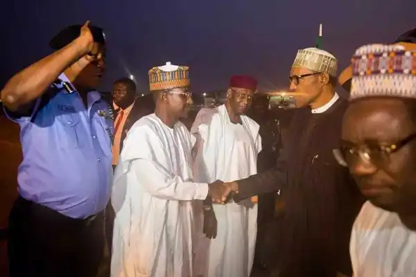 BREAKING NEWS!! President Buhari Is Back To Nigeria, Arrived This Morning At 4:00am